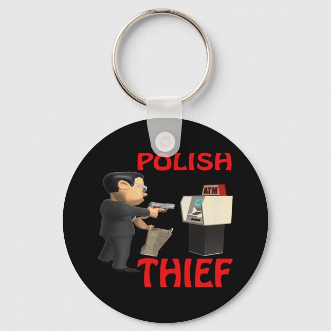 Polish Thief Keychain (Front)