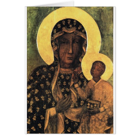Polish tradition Black Madonna (Front)