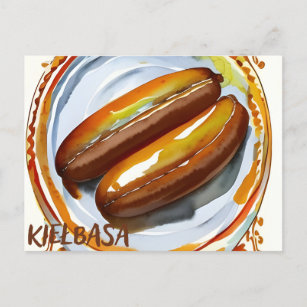 Polish traditional food, Postcard for postcrossing