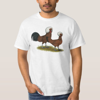 Polish: White Crested Reds T-Shirt