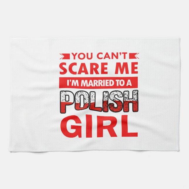 Polish Wife Kitchen Towel (Horizontal)