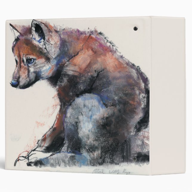 Polish Wolf Pup 2001 3 Ring Binder (Back/Spine)