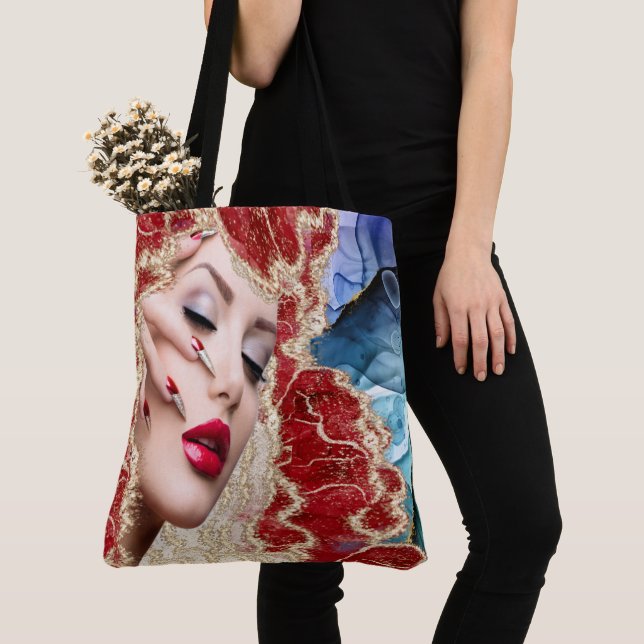 Polish Your Posh - SEE BACK ...  Tote Bag (Close Up)