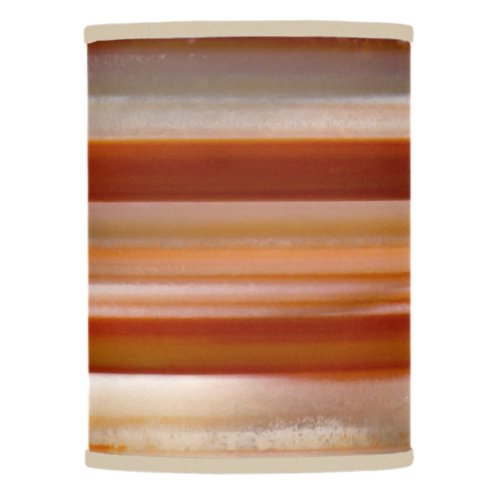 Polished Banded Agate Slice Mineral Rock Photo Lamp Shade