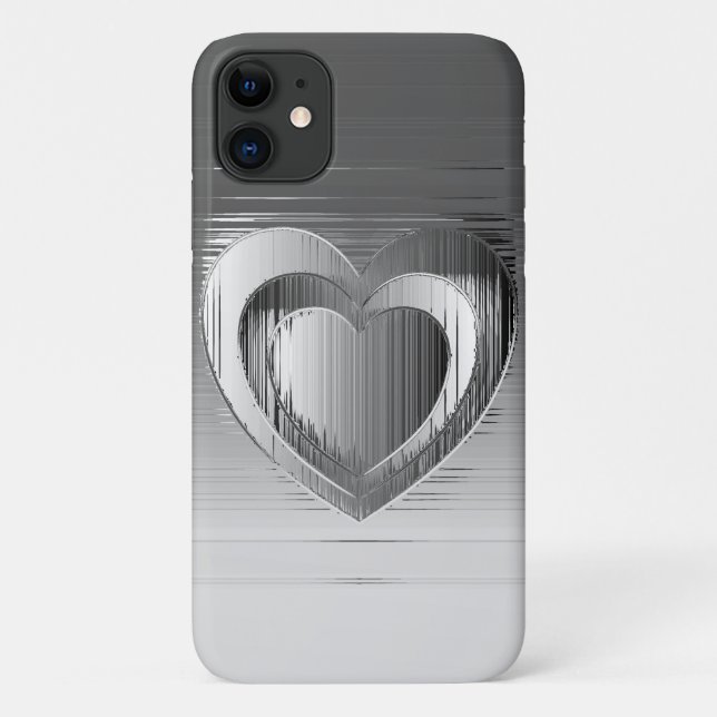 Polished chrome hearts Case-Mate iPhone case (Back)