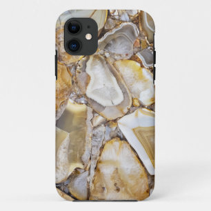 polished geode stone design iPhone 11 case