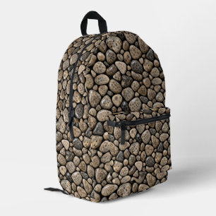Polished Michigan Petoskey Stone Collection Printed Backpack