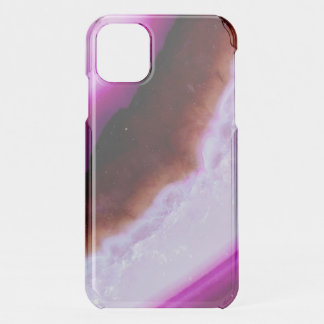 Polished Purple Agate With Quartz Uncommon iPhone 11 Case
