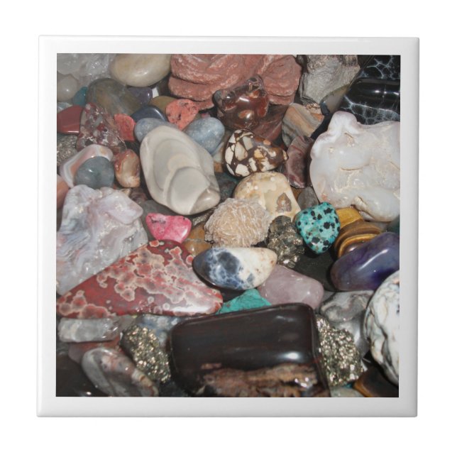 Polished Rock Pile Tile (Front)