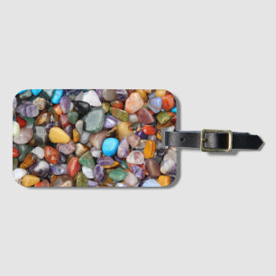 Polished Rocks Luggage Tag