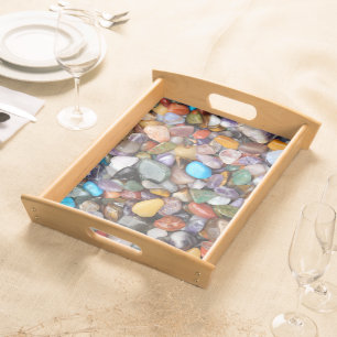 Polished Rocks Serving Tray