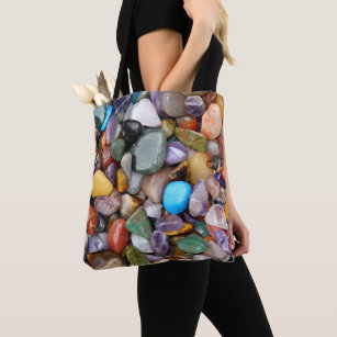 Polished Rocks Tote Bag