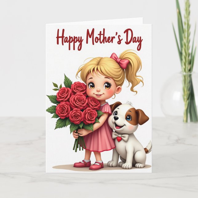 Polished Roses Friend Card (Front)