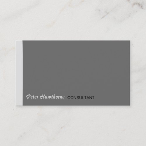 Minimal Simple Design Modern Layout Business Card