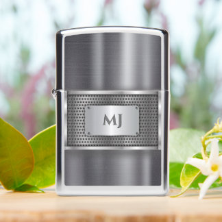 Polished Steel (v1) - Customize Zippo Lighter