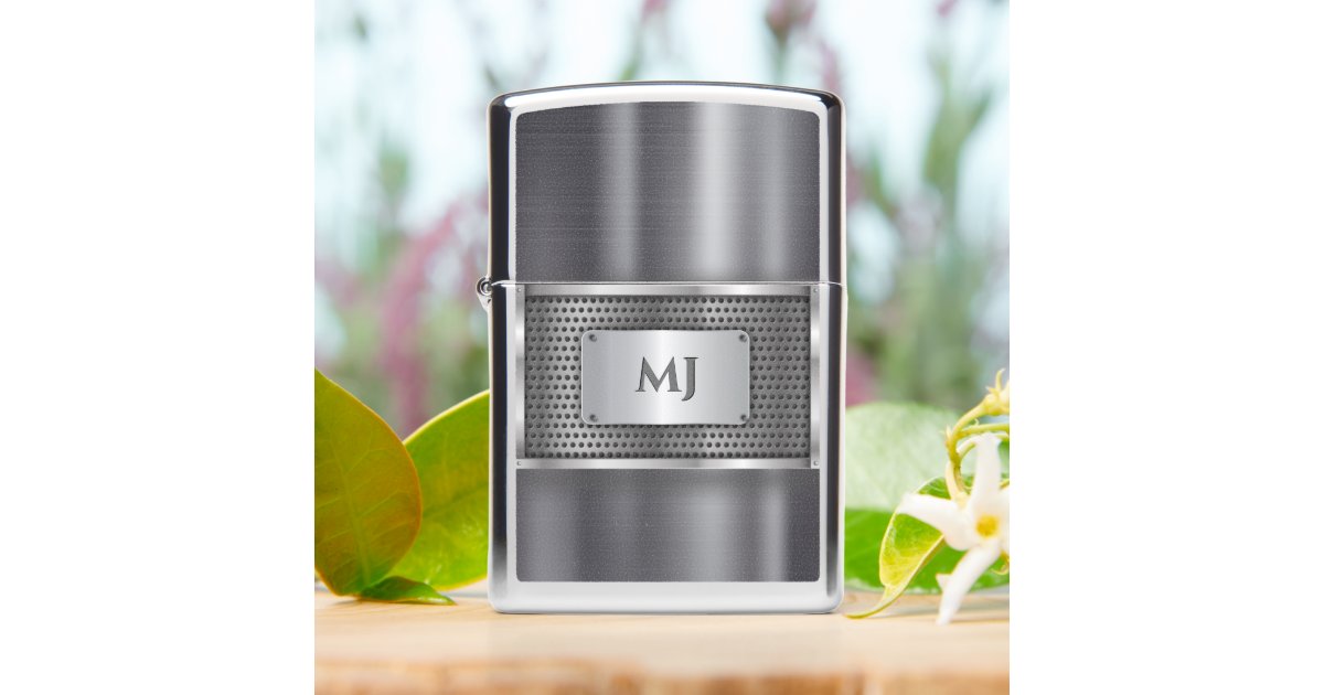 Polished Steel (v1) Customize Zippo Lighter Zazzle