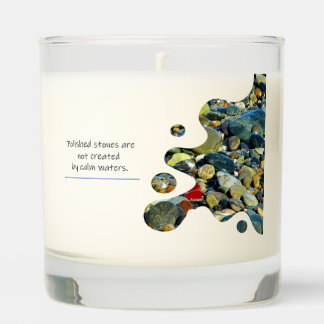 Polished Stones Scented Candle
