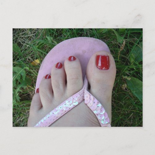 Polished Toes Beauty or Salon Postcards
