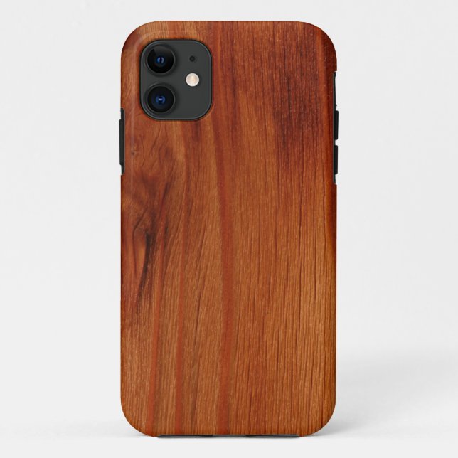 Polished Wood Pattern iPhone 5/5S Case (Back)