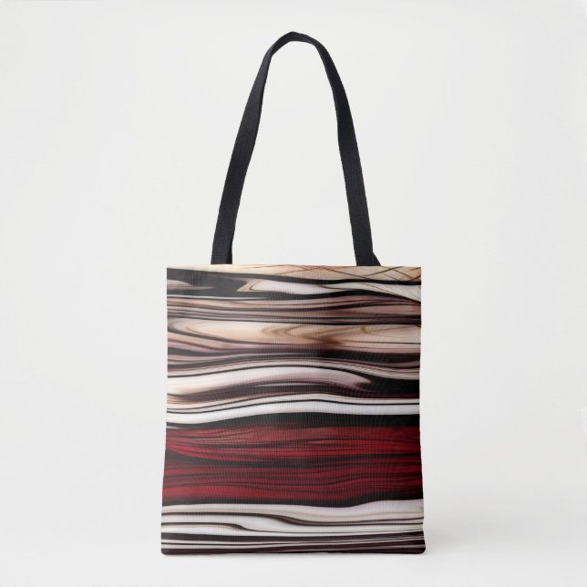 Polished Wood Tote Bag (Front)