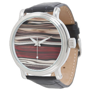 Polished Wood Watch