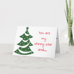 **POLISHER OF YOUR SHINING STAR** CHRISTMAS LOVE CARD