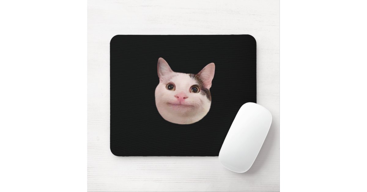 Funny cat meme face' Mouse Pad