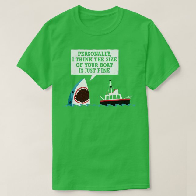 Polite Shark T-Shirt (Design Front)
