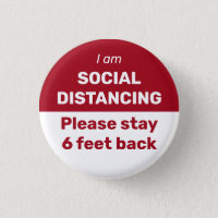 Polite social distancing--6 ft back button