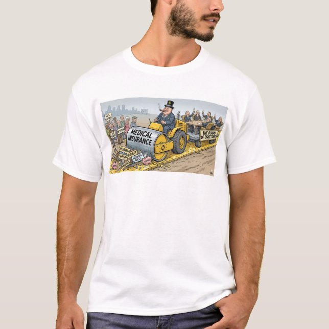 Politic Cartoon T-Shirt (Front)