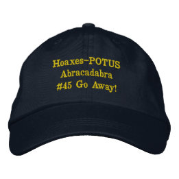 Political - #45 embroidered baseball cap