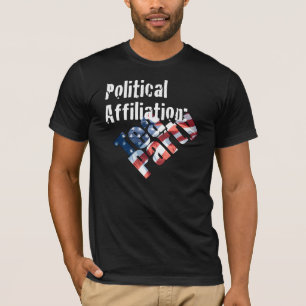 Political Affiliation: Tea Party t-Shirt
