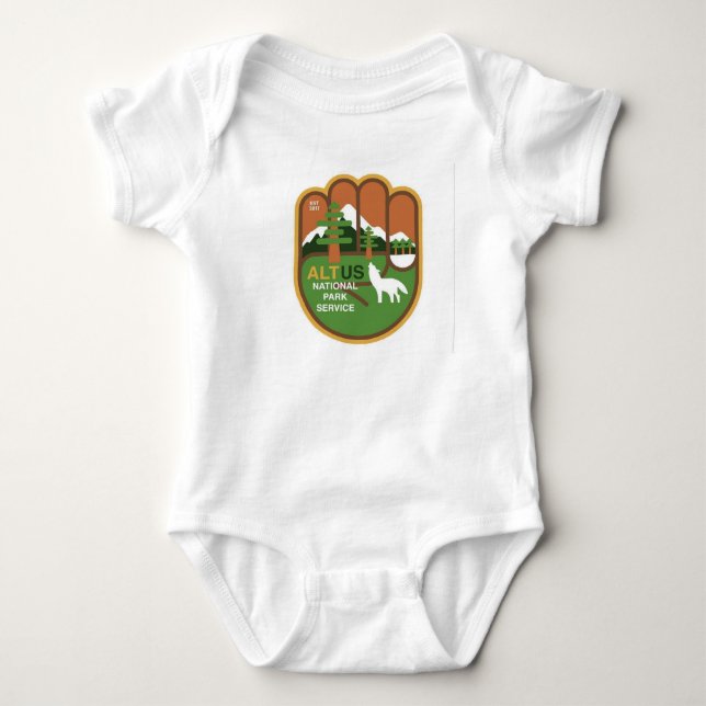 Political Baby Clothes Baby Bodysuit (Front)