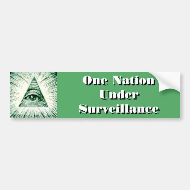 Political Bumper Sticker (Front)