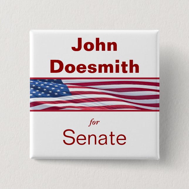 Political Campaign Buttons Political Election Butt (Front)