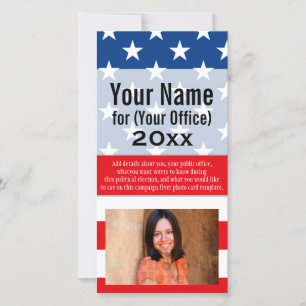 Political Campaign Non-Partisan Printed Candidate