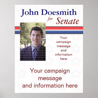 election campaign poster template