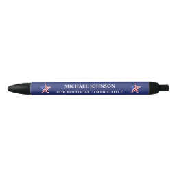 Political campaign Promotional items Blue Ink Pen