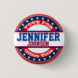 Political Campaign Template Button