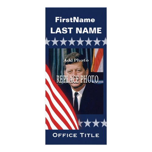 Political Campaign Template Rack Card