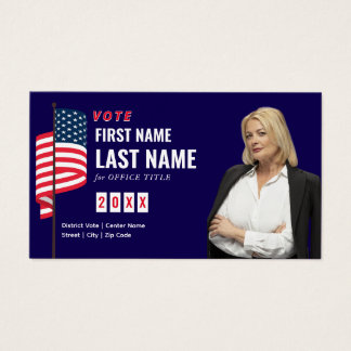Political Candidate Election Campaign Personalized