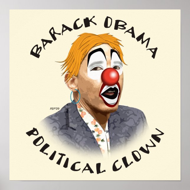 Political Clown Poster (Front)