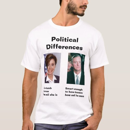 Political Differences T_Shirt