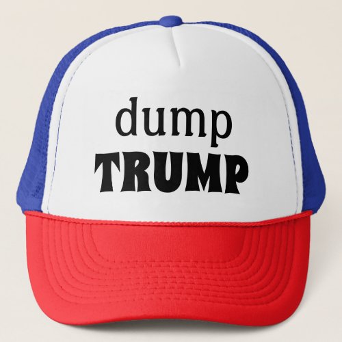 Political Dump Trump Trucker Hat