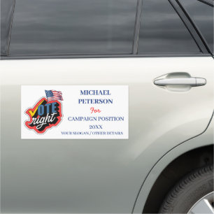 Political Election Campaign Car Magnet