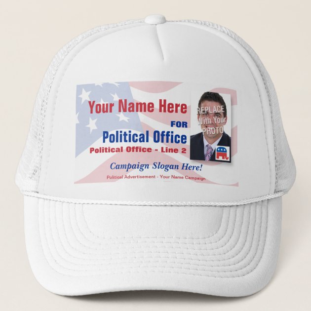 trucker campaign hat