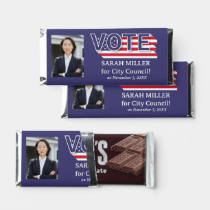 Political Election Campaign Hershey Bar Favors