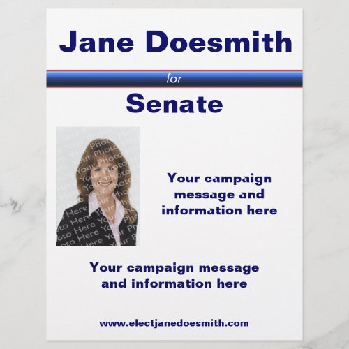 Political Election Flyer Template