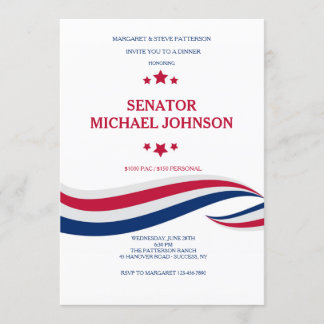 Political Fundraising Invitation