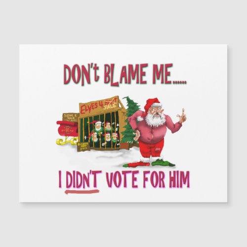 Political hilarious santa clause christmas